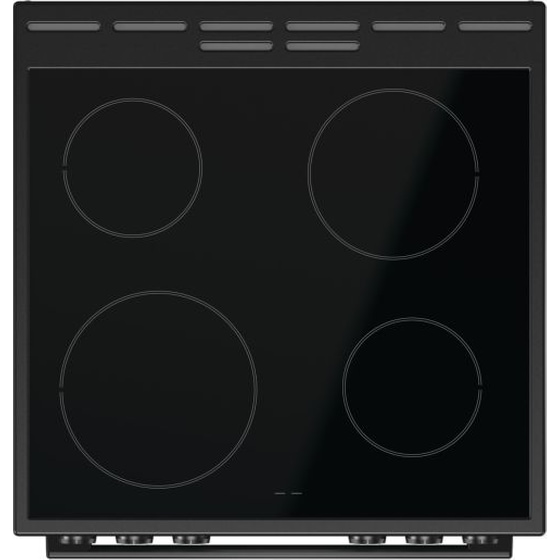 GORENJE GEC6C40BG 71 Lt Μαύρο Ηλεκτρική Κουζίνα Κεραμική image 8