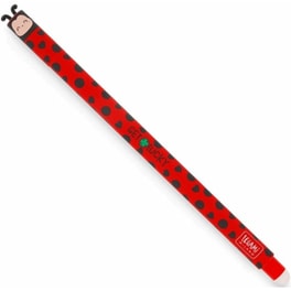 Στυλό Gel Legami Erasable Ladybug 0.7 mm Κόκκινο