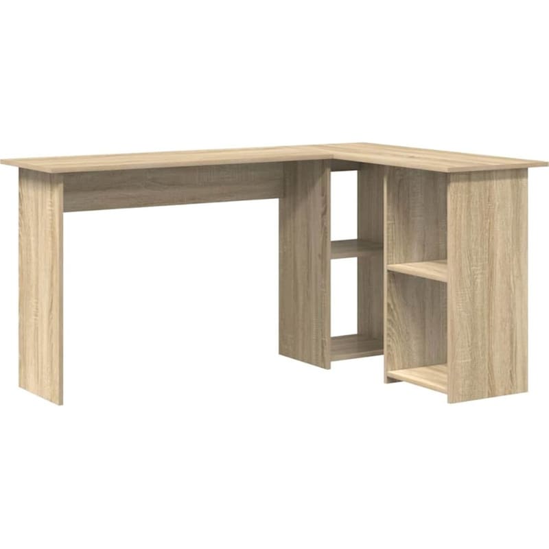 Γραφείο VidaXL από Επεξεργασμένο Ξύλο 142x102x73 cm - Sonoma Δρυς