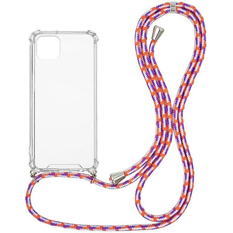 Θήκη Apple iPhone 11 Pro Max - Sonique με Κορδόνι Armor Clear - Πορτοκαλί