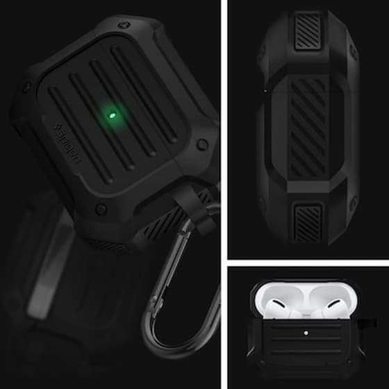 Spigen Tough Armor Θήκη Apple Airpods Pro - Black image 1
