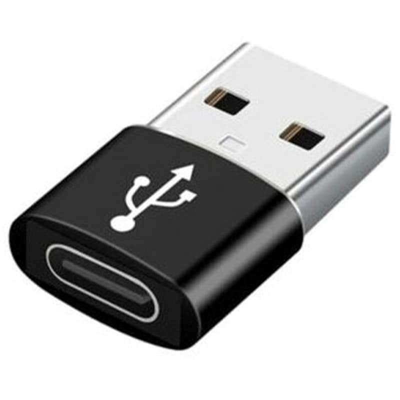 CABLEXPERT Cablexpert Usb Am To Type-c Female Adapter Black