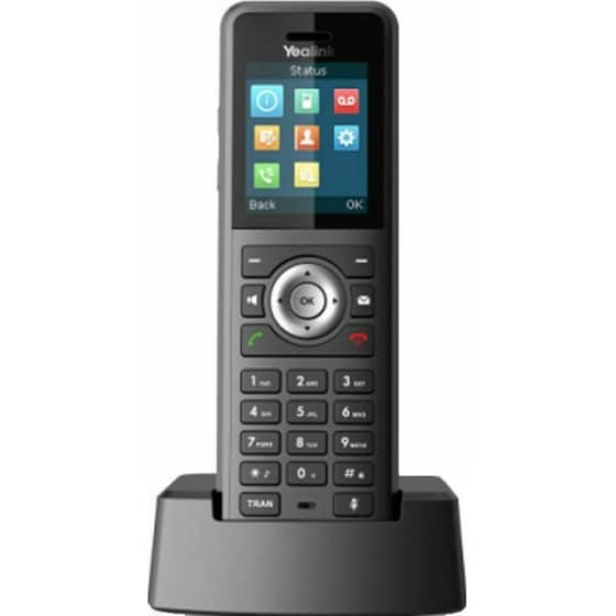 Ασύρματο Τηλέφωνο IP VoIP Yealink W59R Dect - Μαύρο image 0