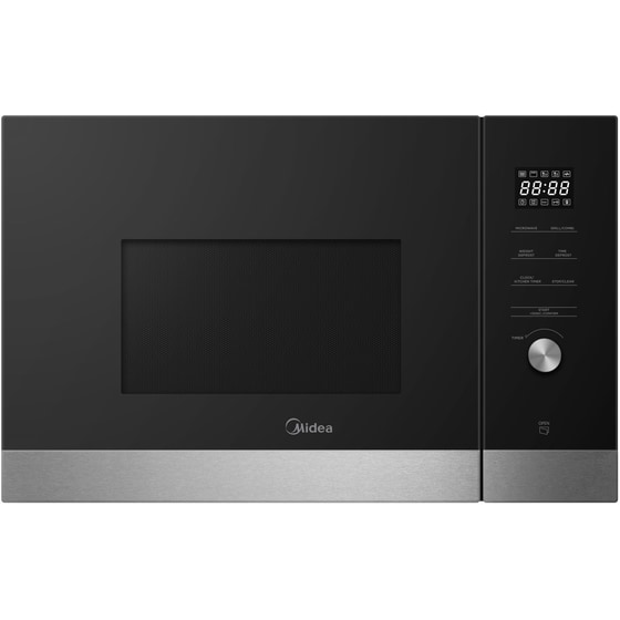 MIDEA MBMTG925E-X 25 Lt Μαύρο/Inox Εντοιχιζόμενος Φούρνος Μικροκυμάτων image 0