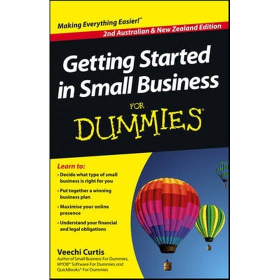 Getting Started in Small Business For Dummies - Australia and New Zealand image 0