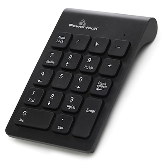 Powertech PT-939 Ασύρματο Αριθμητικό Πληκτρολόγιο image 0