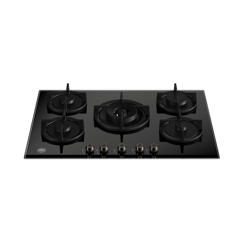 BERTAZZONI BERTAZZONI P755CPROGNE (GN) 75.5 cm Μαύρο Εστία Φυσικού Αερίου Αυτόνομη