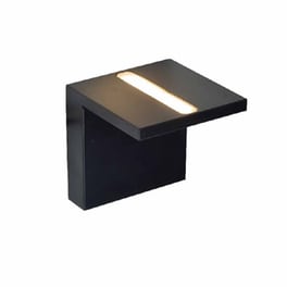 Απλίκα Τοίχου Led Aca Tetris L36291bk Μεταλλική 10x10x10 cm - Μαύρη