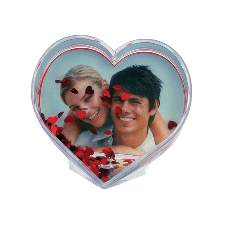 Κορνίζα Γυάλινη Love 9x7 cm - Διάφανη ΟΕΜ