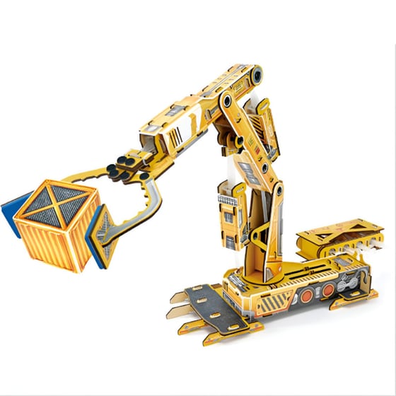 3D Παζλ Cubic Fun Υδραυλικός Ρομποτικός Βραχίονας National Geographic image 1