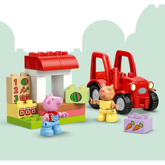 LEGO® DUPLO® Πέππα το Γουρουνάκι - Τρακτέρ και Αγορά (10468) image 3