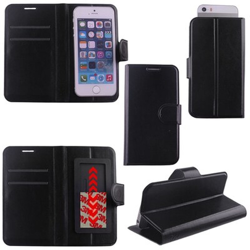 UNIV 4.5-5.1 LTHR BK STD 3M SLIDE BLACK