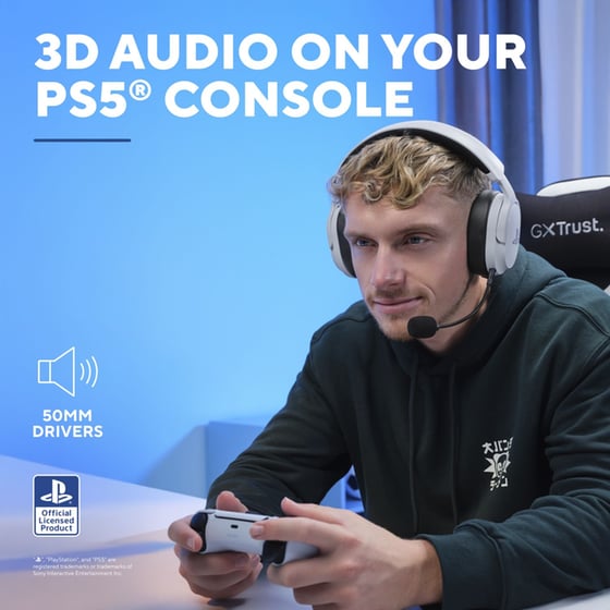 Gaming Ασύρματα Ακουστικά Κεφαλής Trust GXT 499 Forta - Black image 9