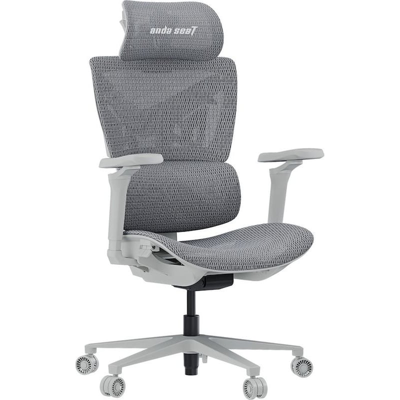 ANDA SEAT Καρέκλα Gaming/ Γραφείου Anda Seat X-Air Pro XL από Ύφασμα Mesh - Γκρι