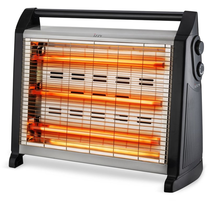 IZZY QUARTZ L-28 223160 Σόμπα Χαλαζία 1500W Μαύρο