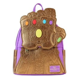 Τσάντα Σακίδιο Loungefly - Marvel: Shine Thanos Gauntlet