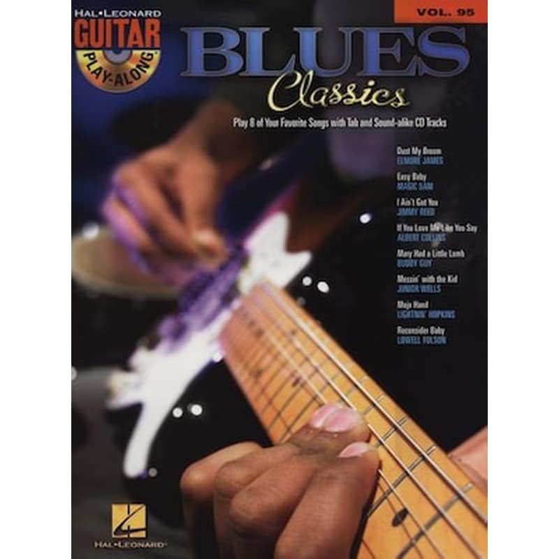 HAL LEONARD Gpa - Blues Classics For Guitar Vol.95 - Cd