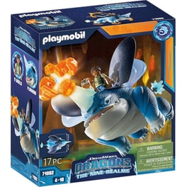 PLAYMOBIL® DreamWorks Dragons: The Nine Realms - Plowhorn και D'Angelo (71082)