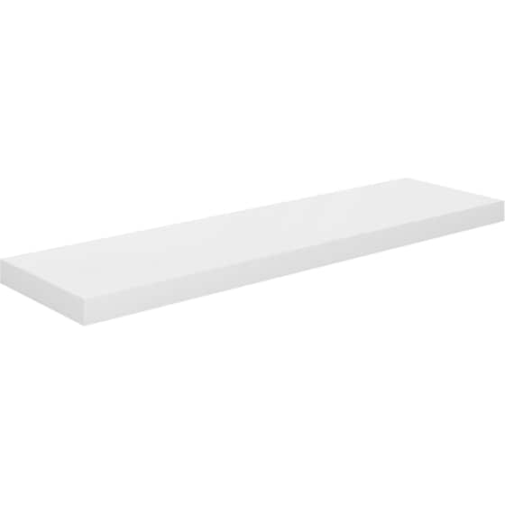 Ράφια Τοίχου VidaXL από MDF 90x23.5x3.8 cm 2 Τμχ - Λευκό image 1