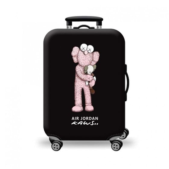 Κάλυμμα Βαλίτσας Amber Small Pink Kaws image 0