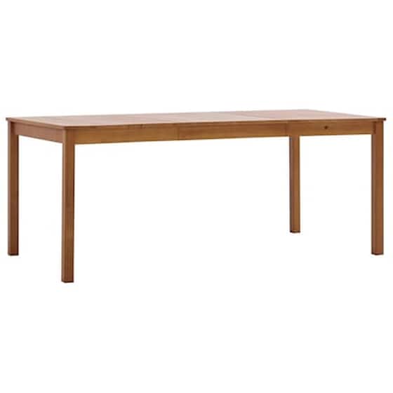 Τραπεζαρία Vidaxl από Ξύλο Πεύκου 180x90x73 cm - Καφέ Μελί image 0