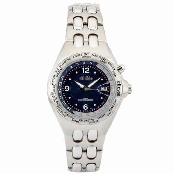 Ellesse 03-0169-013 Ρολόι Μπαταρίας με Ασημί Μεταλλικό Μπρασελέ image 0