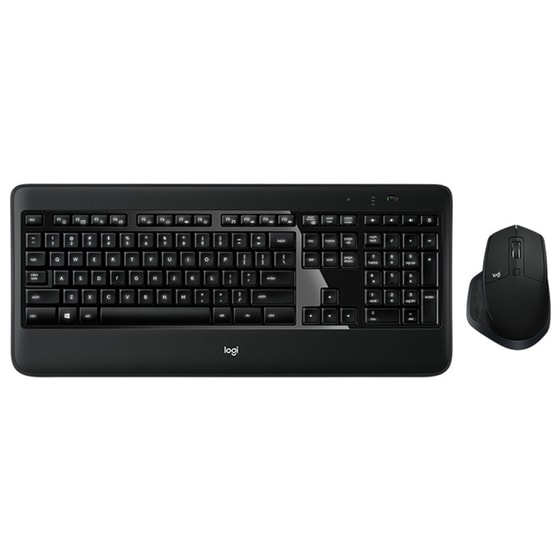 Logitech Wireless Desktop MX900 - Keyboard & Mouse - Μαύρο image 0