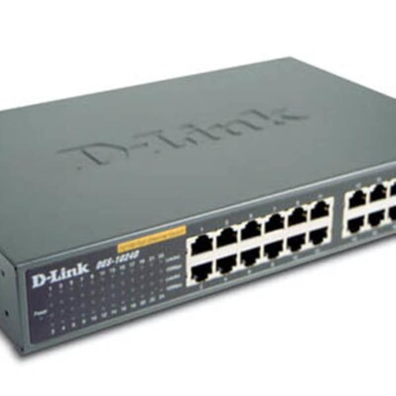 D-LINK D-Link DES-1024D Network Switch Unmanaged L2 Fast Ethernet (100 Mbps)