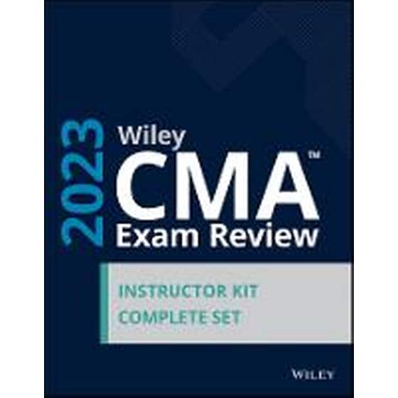 Wiley CMA Exam Review 2023 Instructor Kit - Complete Set image 0