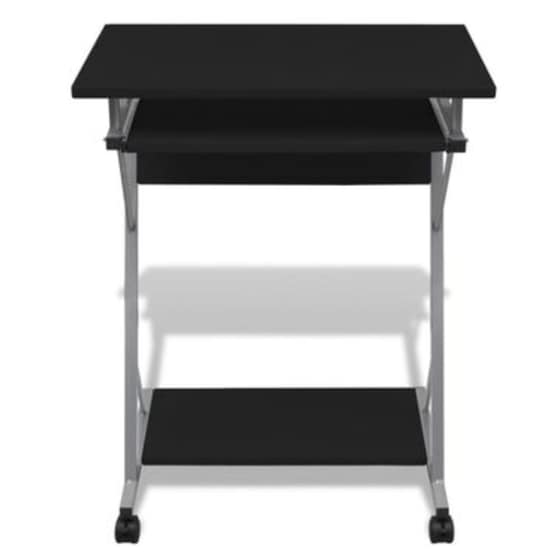 Γραφείο Υπολογιστή VidaXL από MDF 60x40cm - Μαύρο image 2