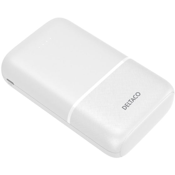 Powerbank Deltaco PB-C1005 10.000 mAh -  Λευκό image 2