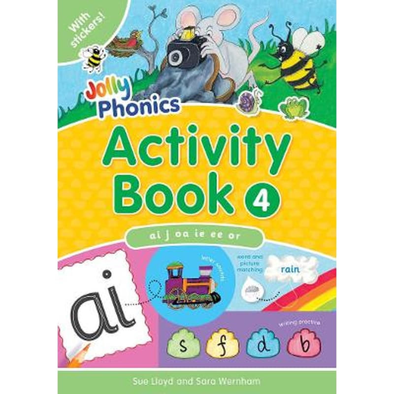 Jolly Phonics Activity Book 4