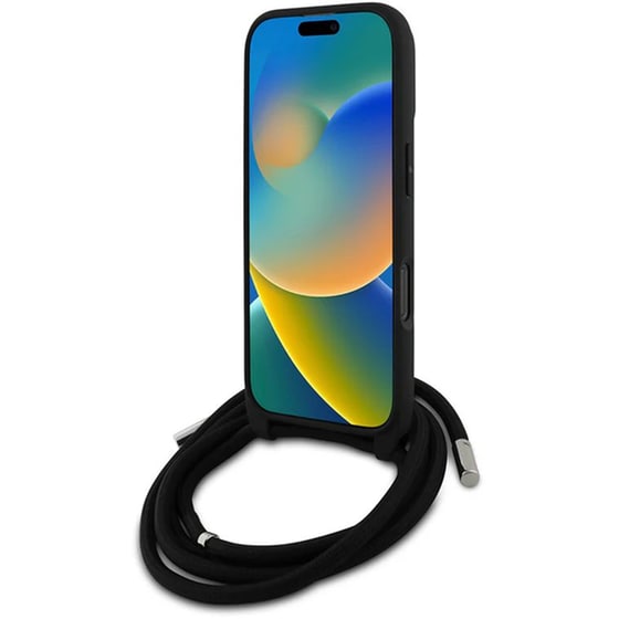 Θήκη Apple iphone 16 Pro Max - Karl Lagerfeld 3D Round Logo Crossbody - Μαύρο image 3