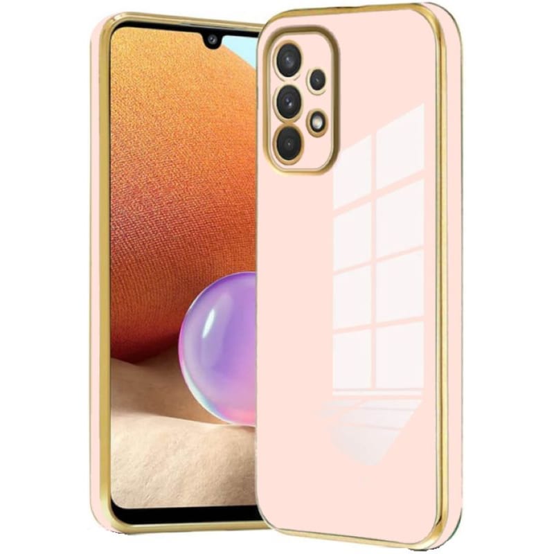 BODYCELL Θήκη Samsung Galaxy A32 4G - Bodycell Gold Plated - Pink