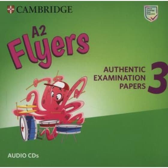 A2 Flyers 3 Audio CDs image 0