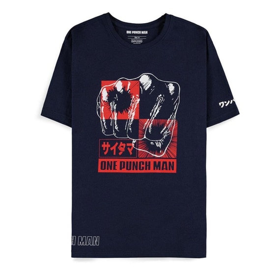 T-shirt Difuzed One Punch Man Fist - Μπλε image 0