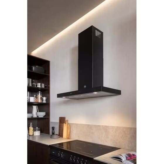BERTAZZONI KT90P1ANT 90 cm Μαύρο Απορροφητήρας Καμινάδα-Τζάκι image 6
