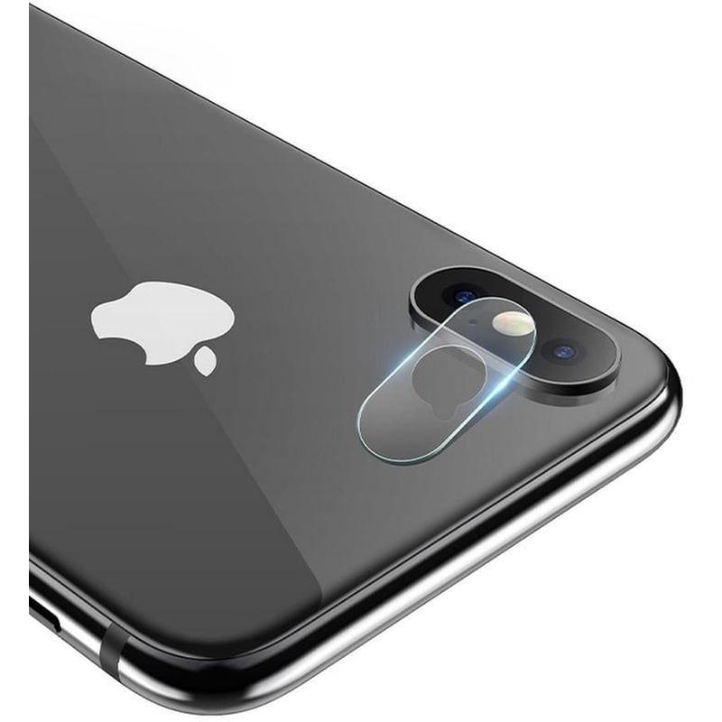 Προστατευτικό καμερών Apple iPhone X/iPhone XS/iPhone XS Max - Hoco Tempered Glass V11 Film Protector 0.33mm 9Η - Transparent - Σετ 2 τμχ