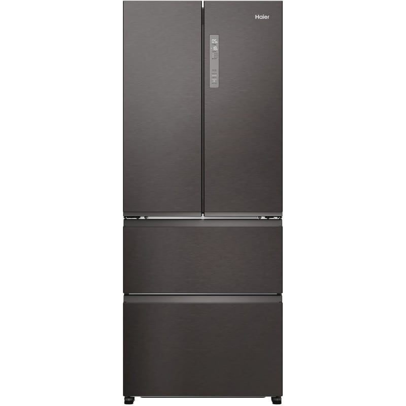 HAIER HFR3718ENMD Total No Frost 402 Lt Dark Inox Ψυγειοκαταψύκτης
