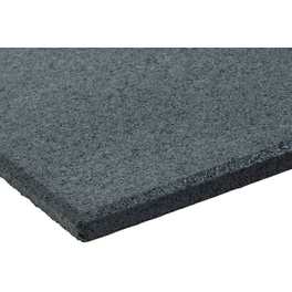 Δάπεδο Γυμναστικής Befit 94453 από Λάστιχο 100x50 cm - Μαύρο