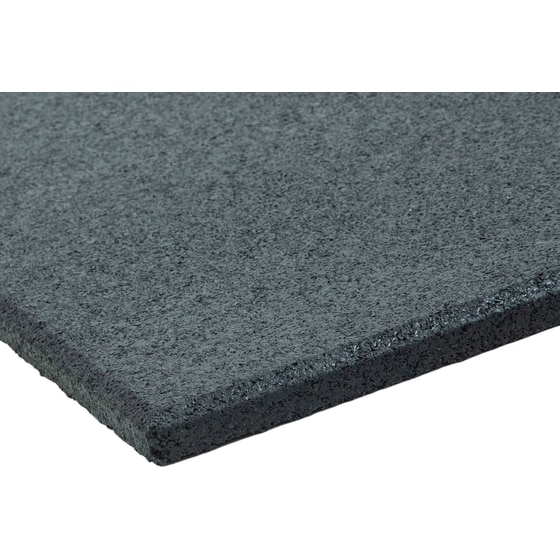 Δάπεδο Γυμναστικής Befit 94453 από Λάστιχο 100x50 cm - Μαύρο image 0