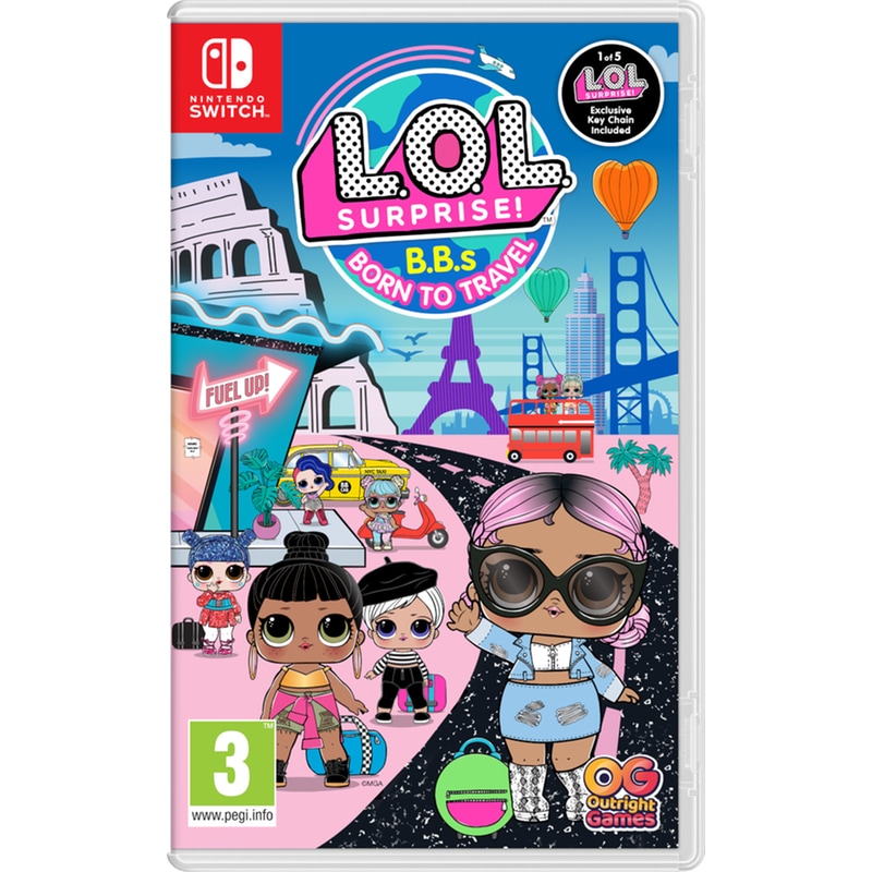 OUTRIGHT GAMES L.O.L. Surprise! B.Bs Born to Travel - Nintendo Switch