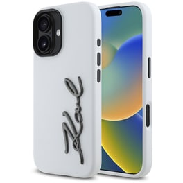 Θήκη Apple Iphone 16 -Karl Lagerfeld - Λευκό