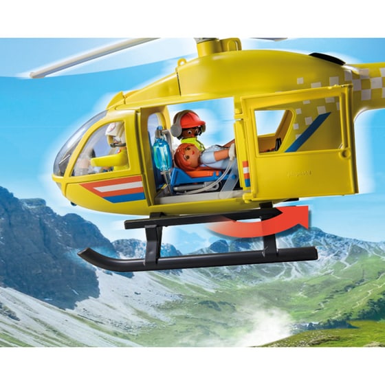 PLAYMOBIL® City Life Ελικόπτερο Πρώτων Βοηθειών (71203) image 7