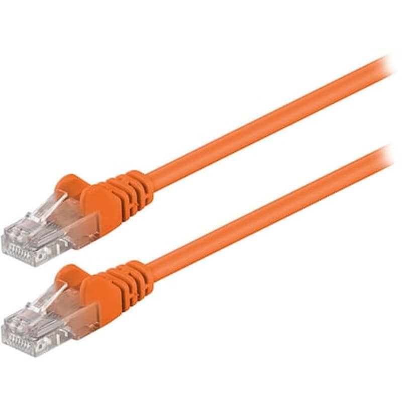 Καλώδιο Goobay 95215 U/UTP Cat.5e 0.5m Orange