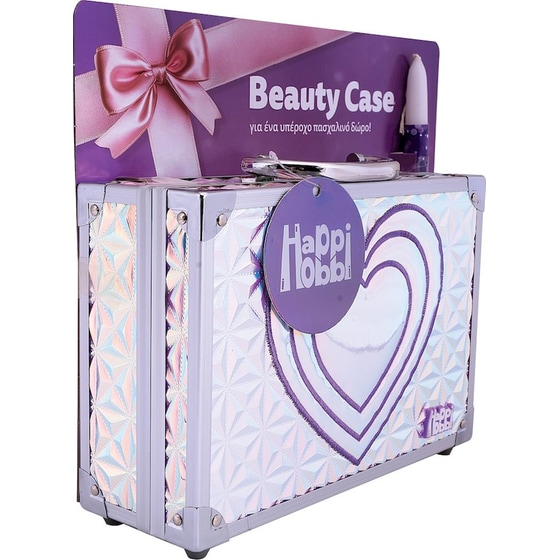 Παιχνιδολαμπάδα Happi Hobbi Θήκη Ομορφιάς Sparkle Love με 30 Αξεσουάρ image 6