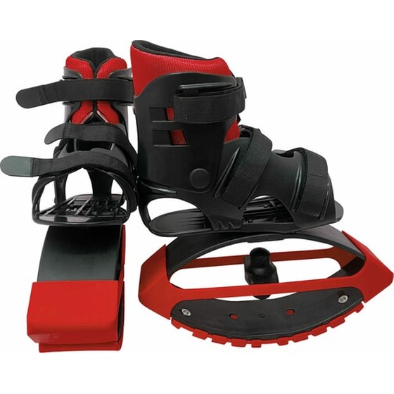 Αθλητικές Μπότες Κανγκουρό Για Διασκεδαστική Εκγύμναση Με Άλματα – Μαύρο, Κόκκινο image 4