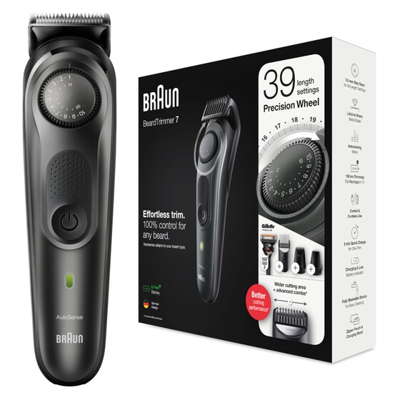 Σετ Κουρευτικής Μηχανής BRAUN BT7340 Επαναφορτιζόμενης image 3