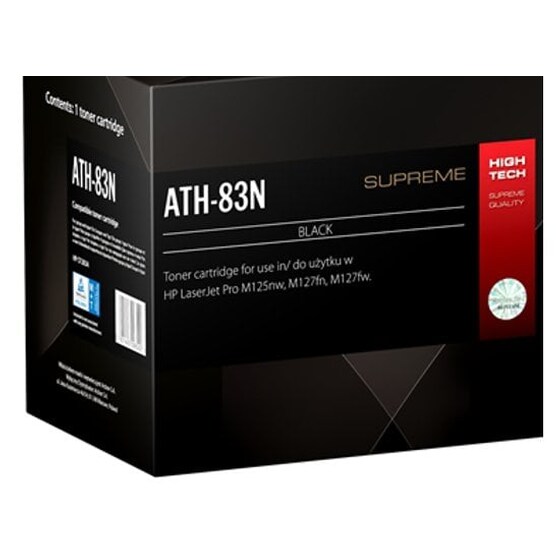 Συμβατό Toner ActiveJet HP CF283N - Black image 1