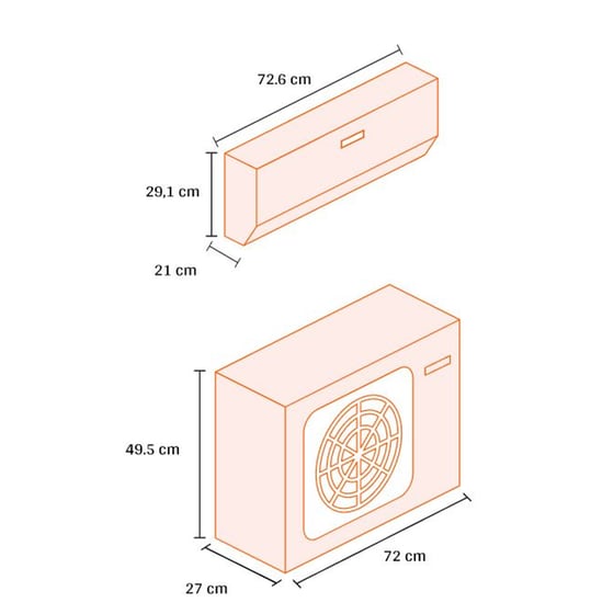 INVENTOR Vero VERI-09WFI/VERO-09 Κλιματιστικό Inverter 9.000 BTU A++/A+++ με Ιονιστή & WiFi image 2
